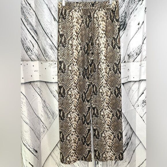 NWT Intermix Resume’ Pallas Python Pull On Pants M - Picture 5 of 10